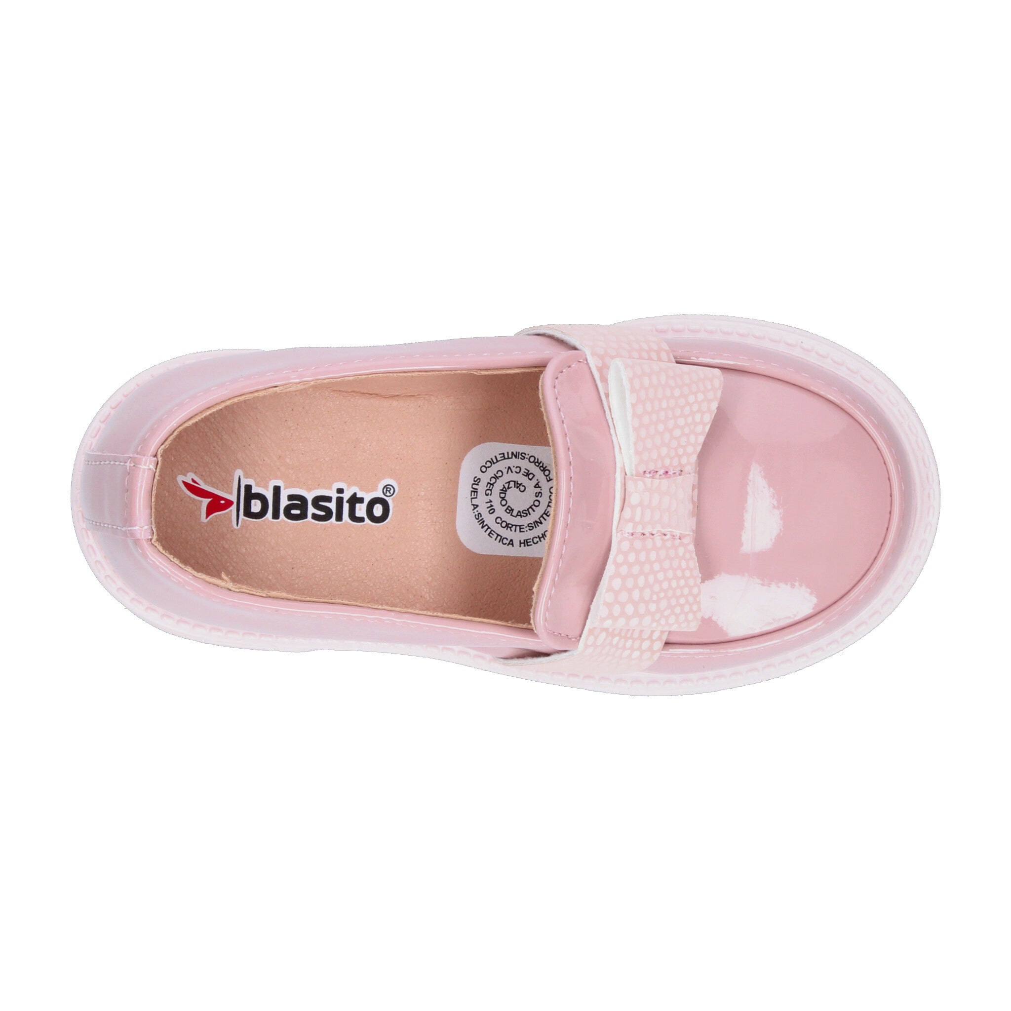 Zapato Casual Blasito Rosa para Niña T15-22[BLA99]