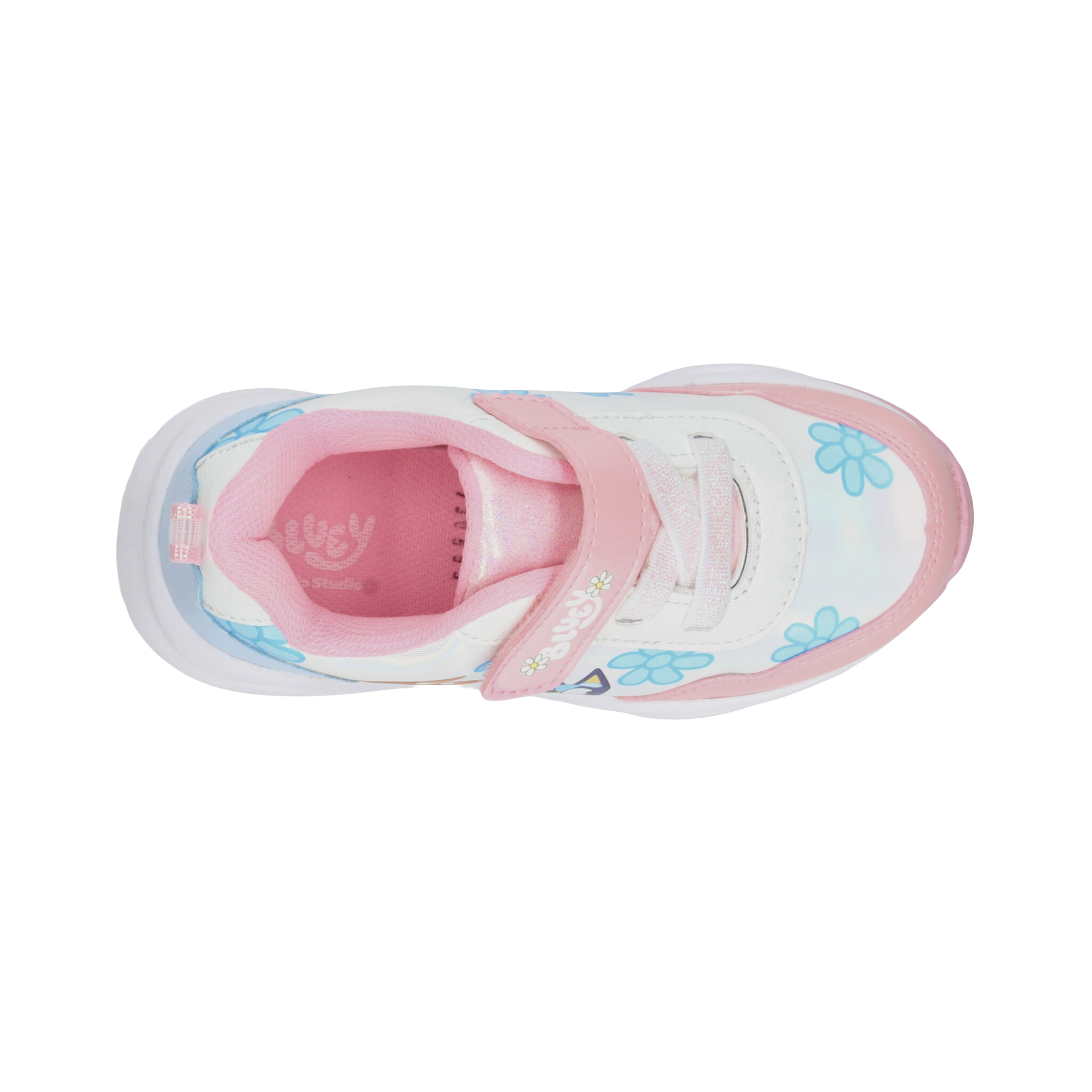 Tenis Bluey Niña Blanco Casual Infantil T12-15
