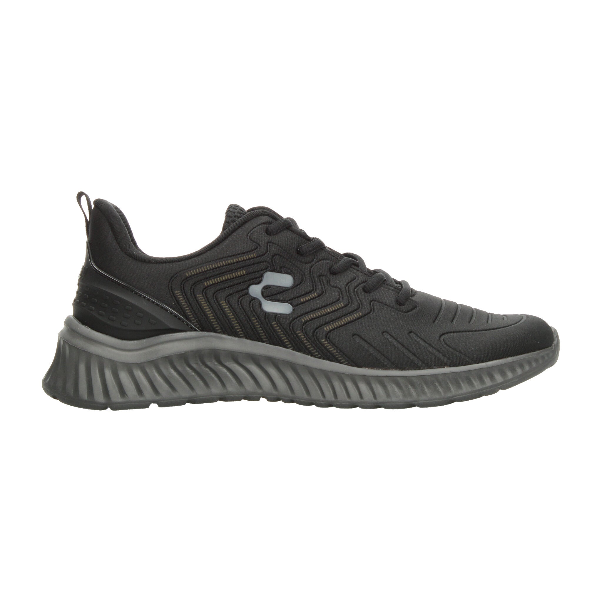 Tenis Charly Hombre Negro Deportivo Para Caballero