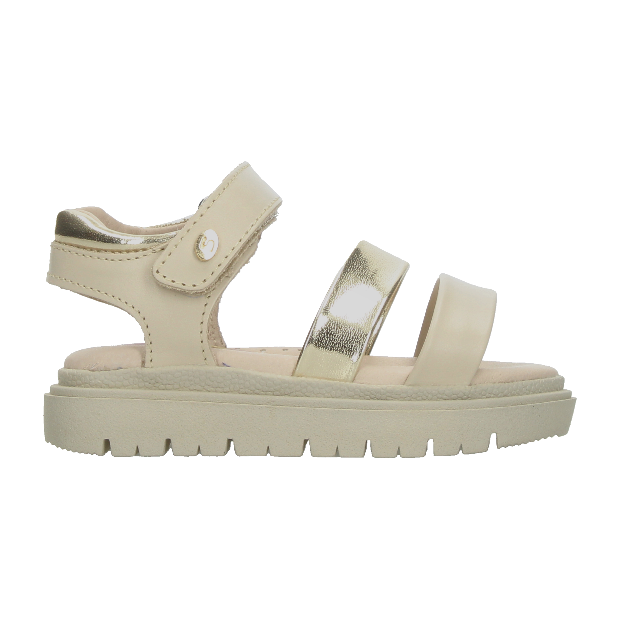 Sandalias Coqueta Niña Beige Casual Infantil T13-18
