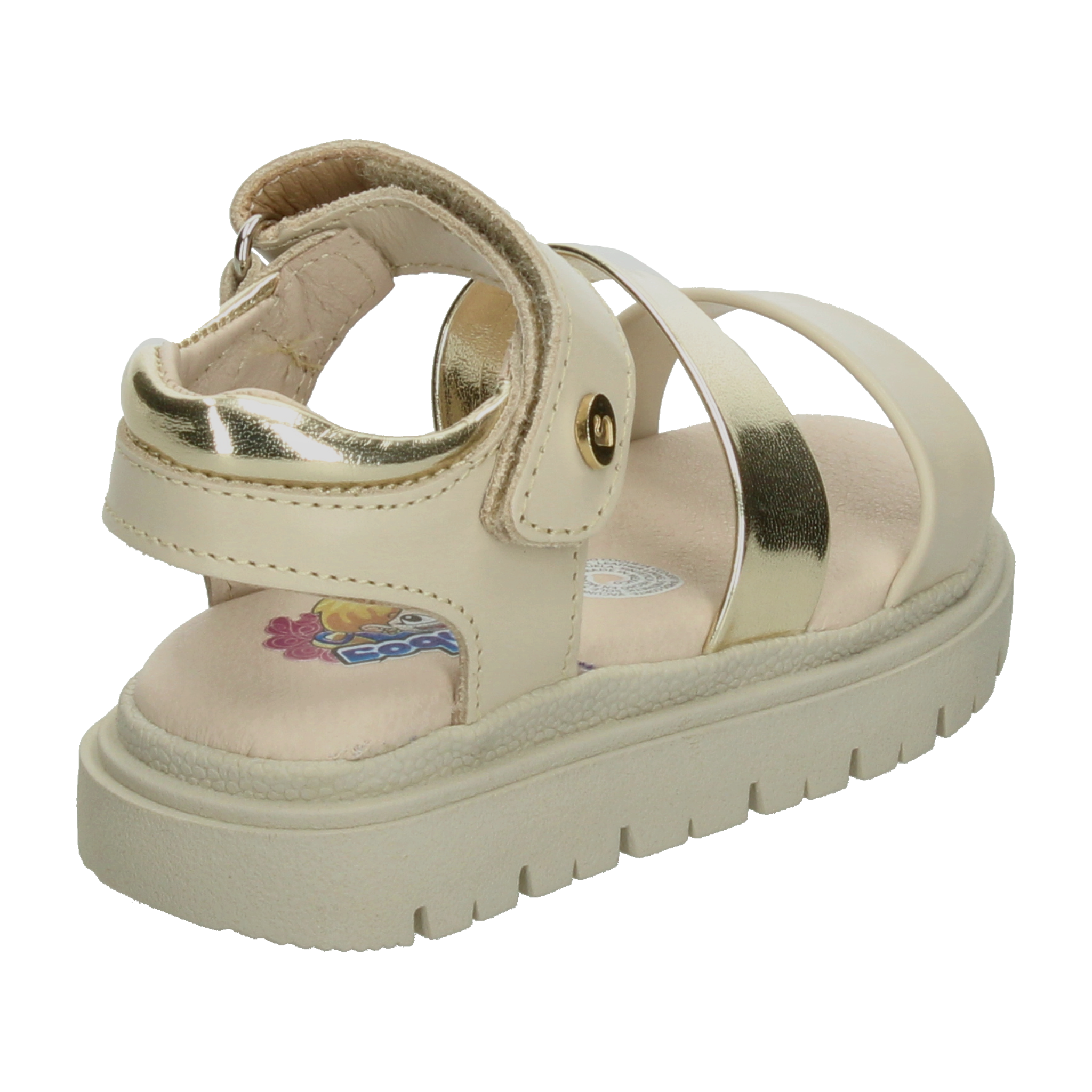 Sandalias Coqueta Niña Beige Casual Infantil T13-18