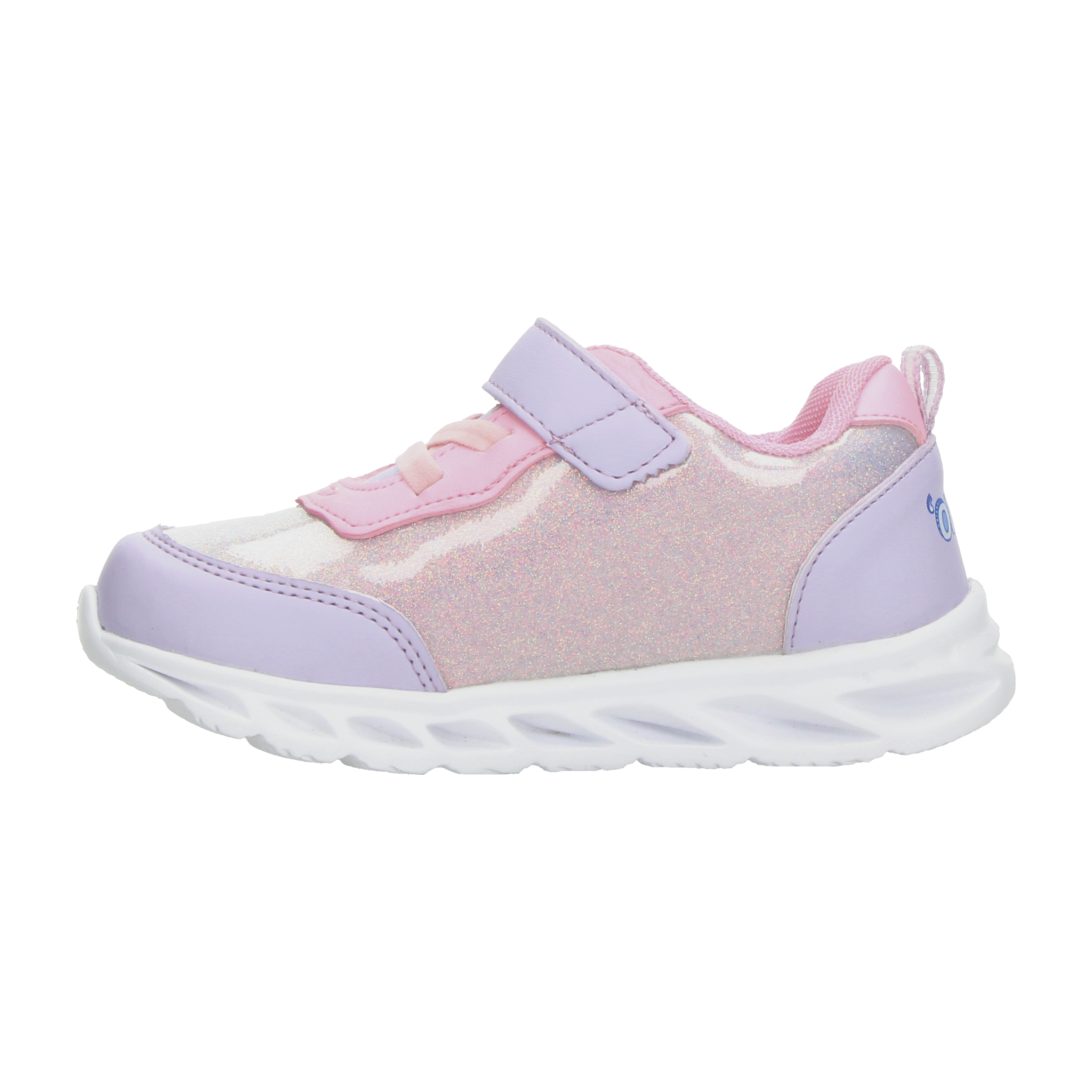 Tenis Disney Niña Lila Casual Luz Led Infantil T15-18
