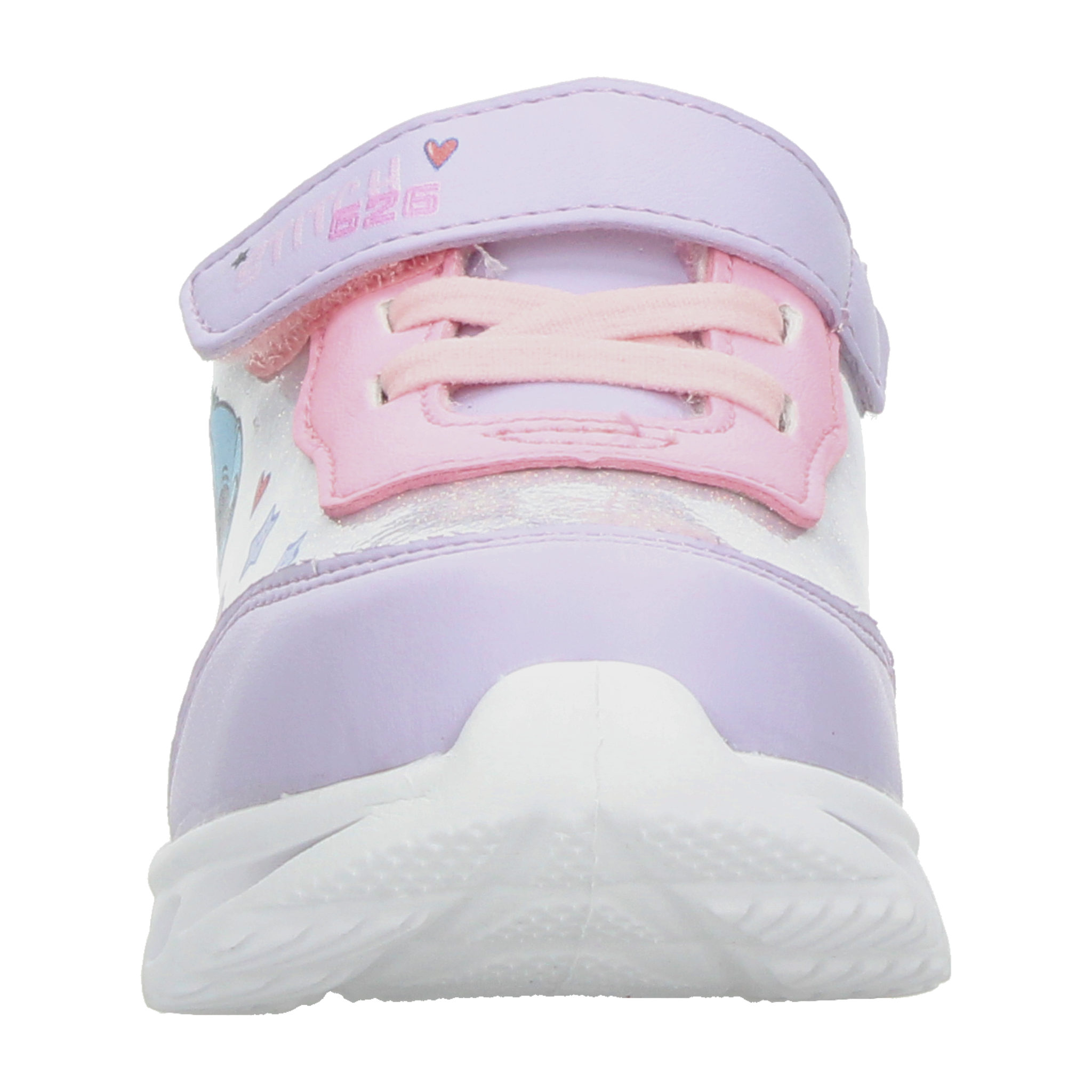 Tenis Disney Niña Lila Casual Luz Led Infantil T15-18