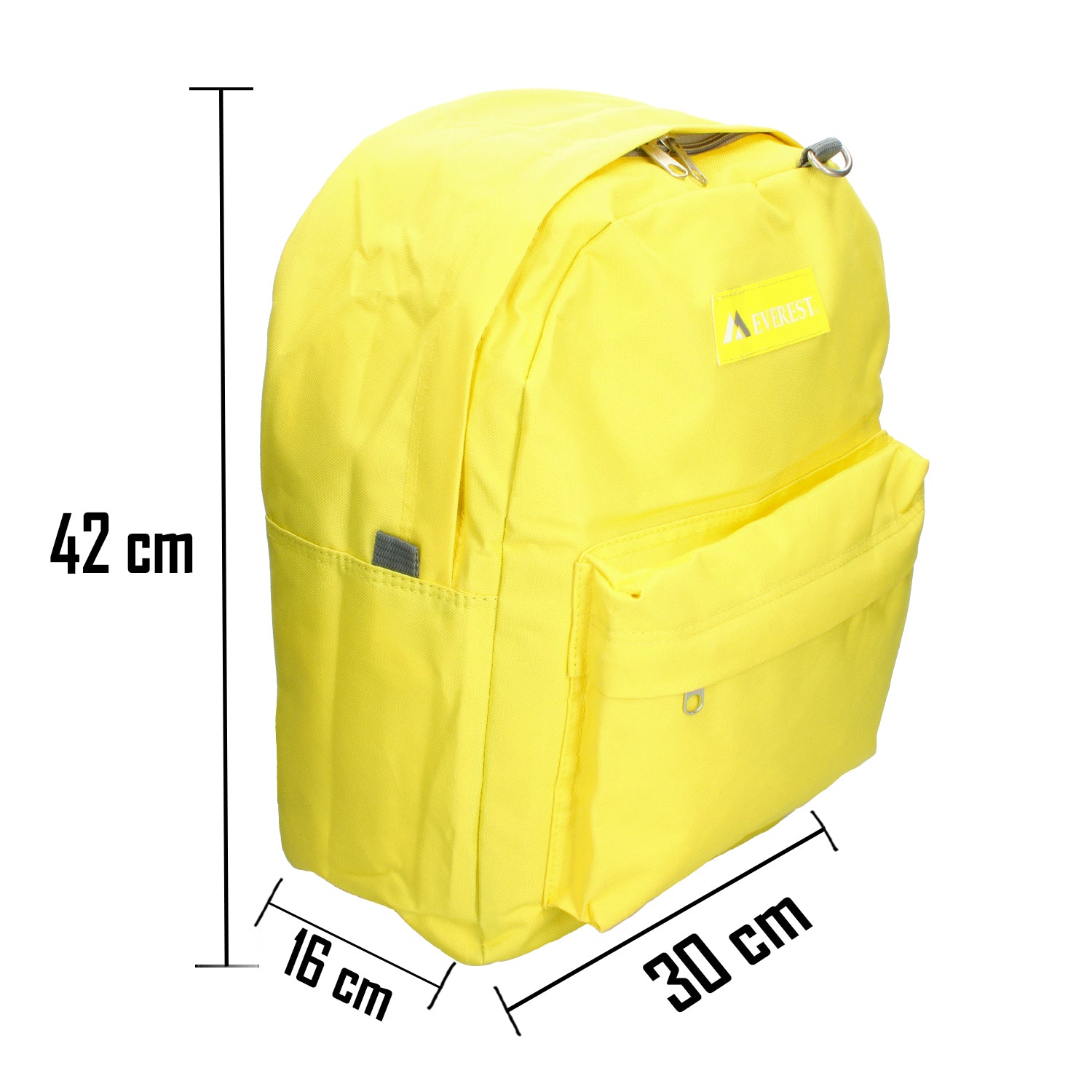 Mochila Everest Amarilla Escolar Hombre Mujer