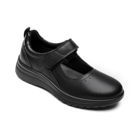 Zapato Escolar Flexi Niña Negro Escolar Infantil T17-22