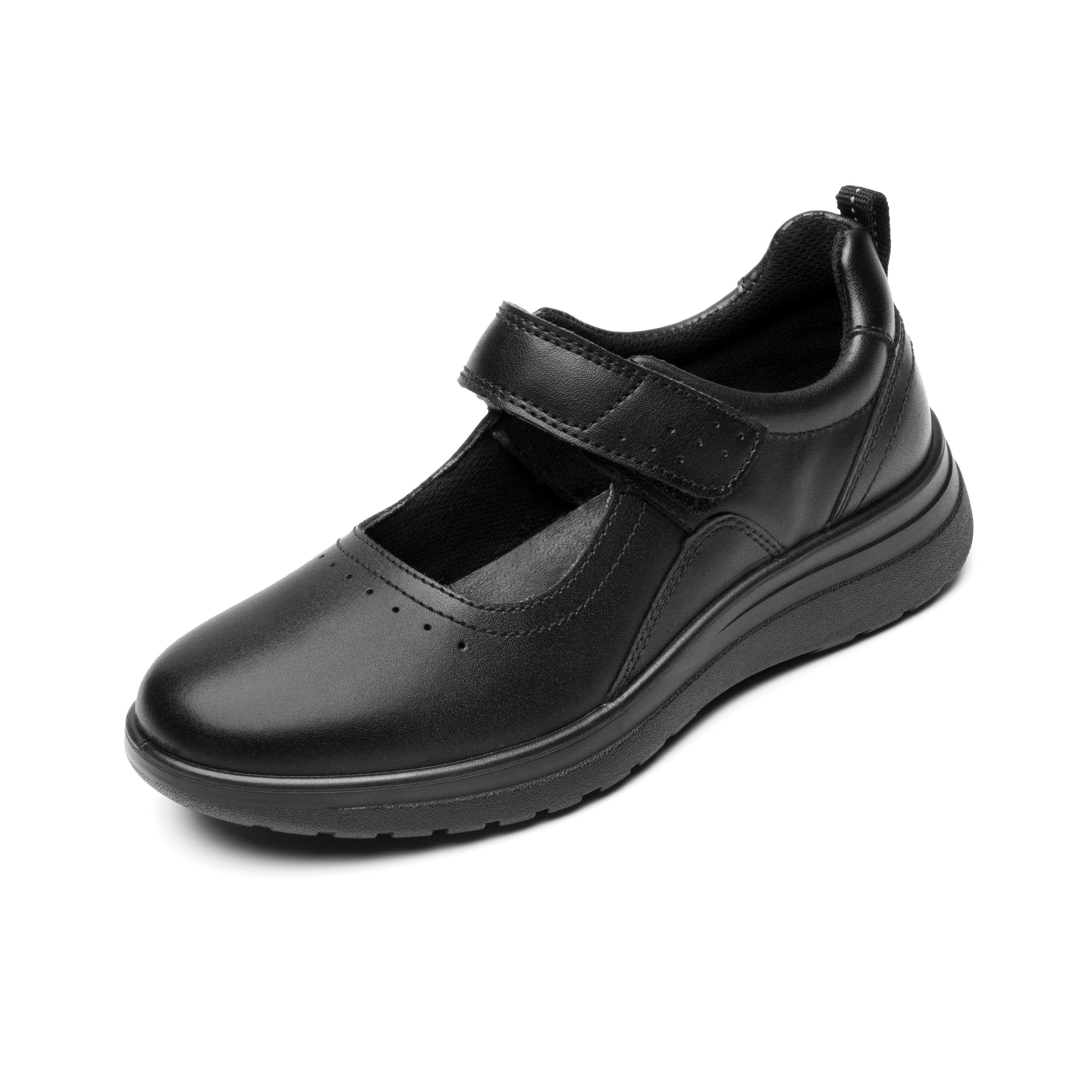 Zapato Escolar Flexi Niña Negro Escolar Infantil T17-22