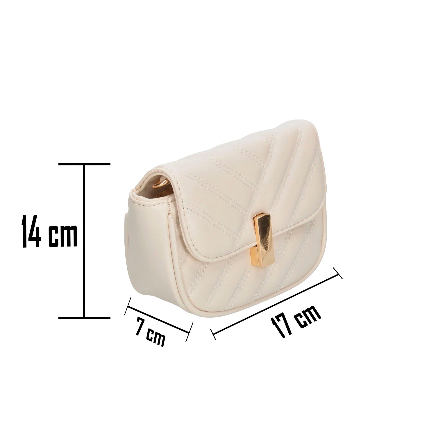 Bolsa Felianna Dama Blanco Casual Para Mujer