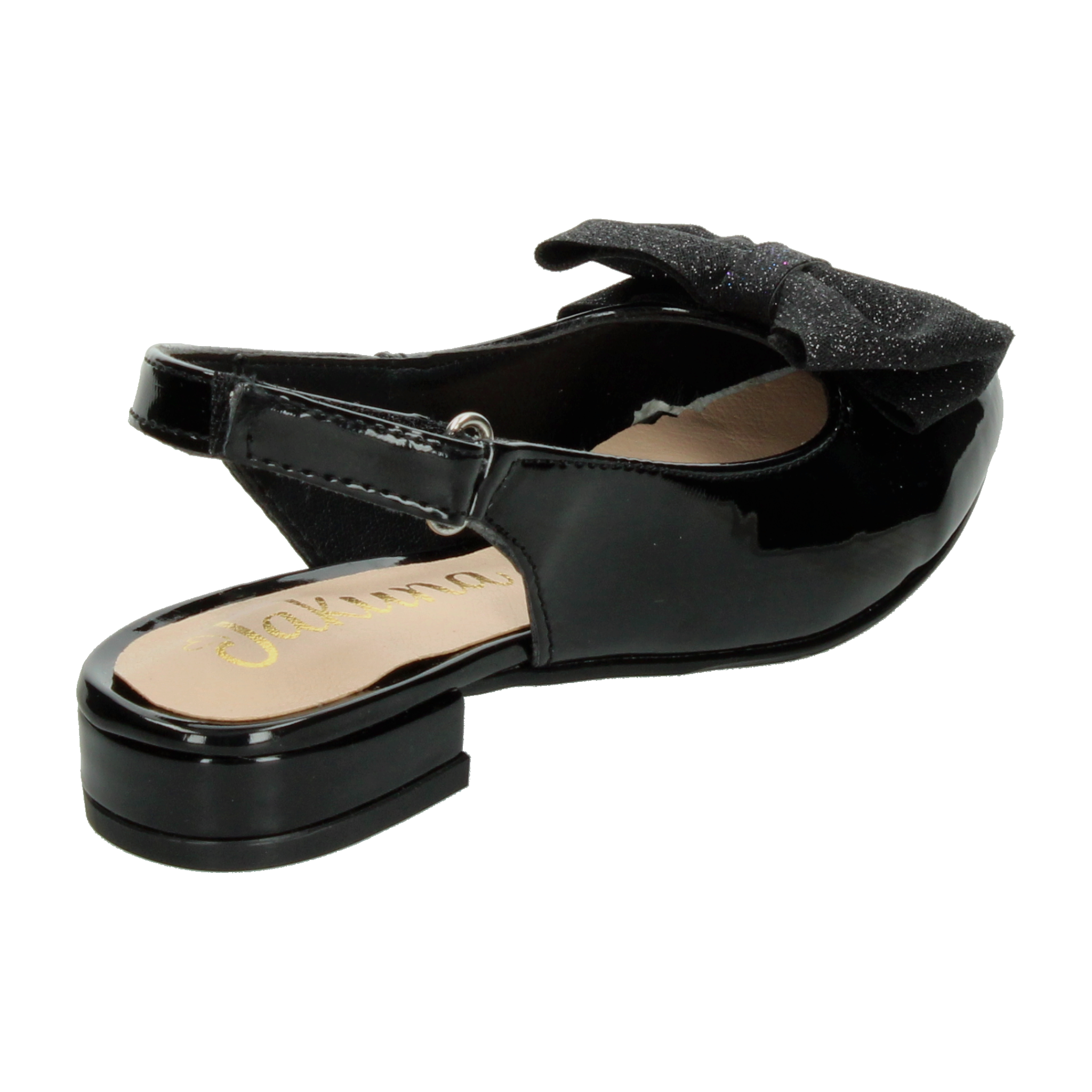Zapato Jakuna Niña Negro Casual Infantil T22-26
