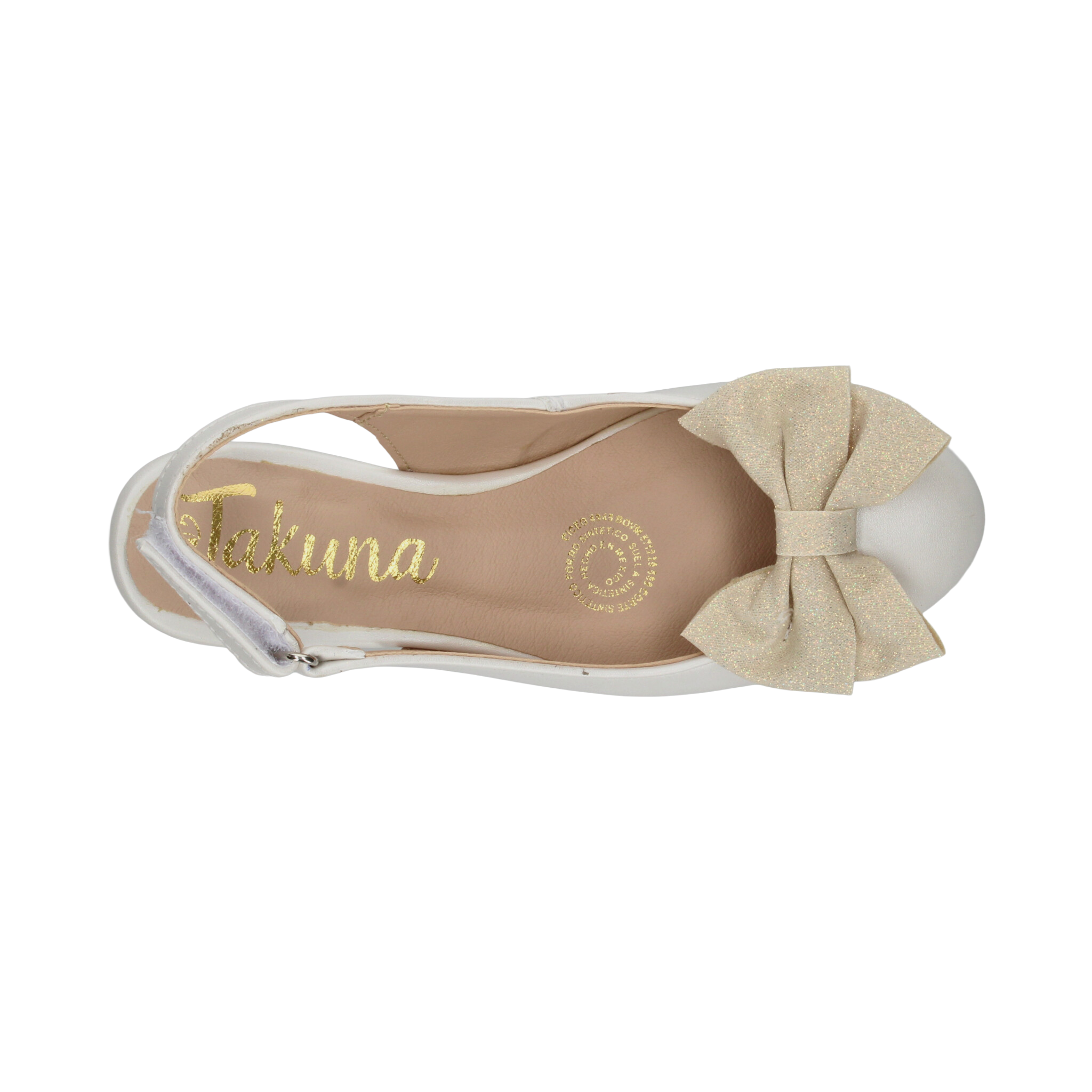 Zapato Jakuna Niña Blanco Casual Infantil T18-22