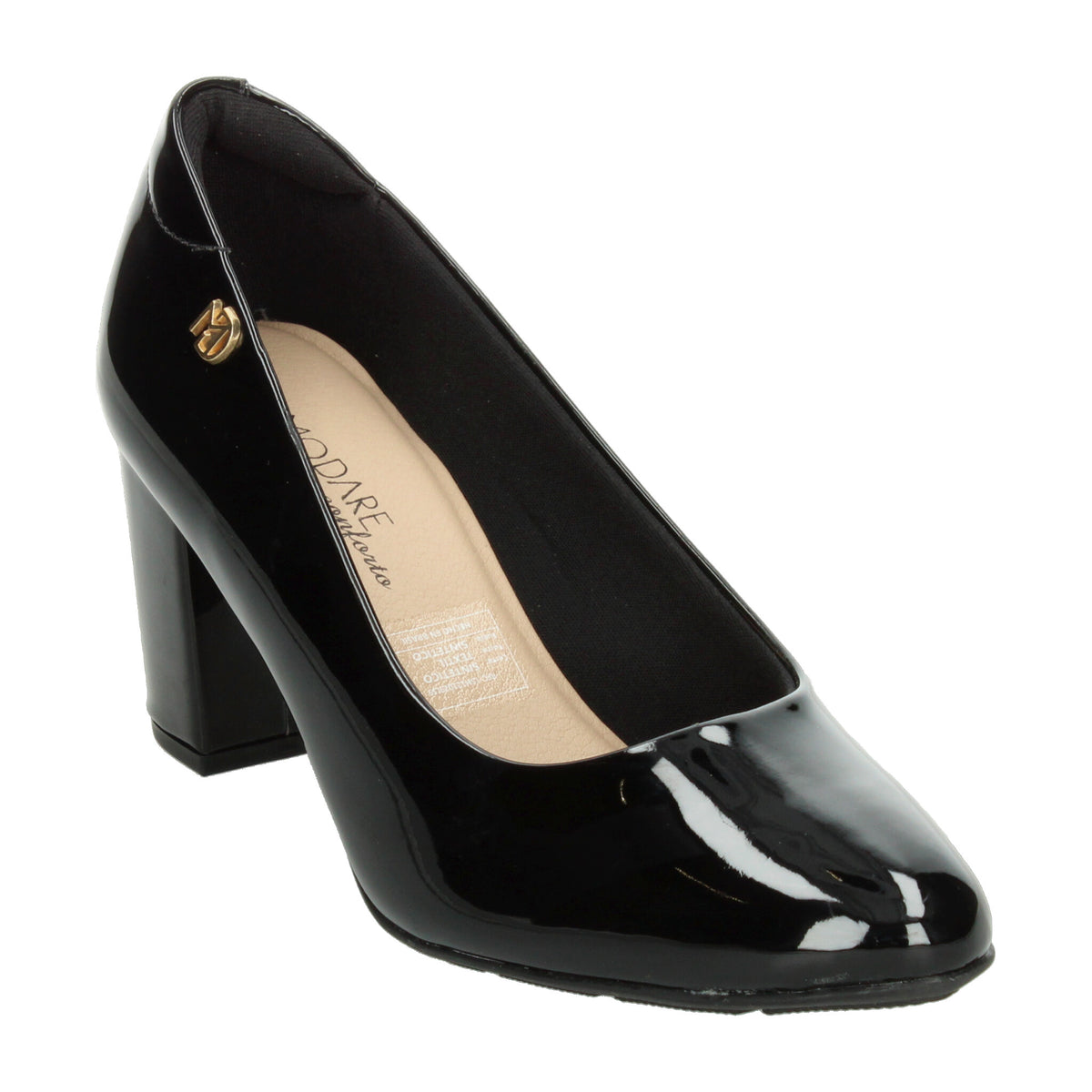 Zapatillas Modare Negro Para Mujer [mod40]