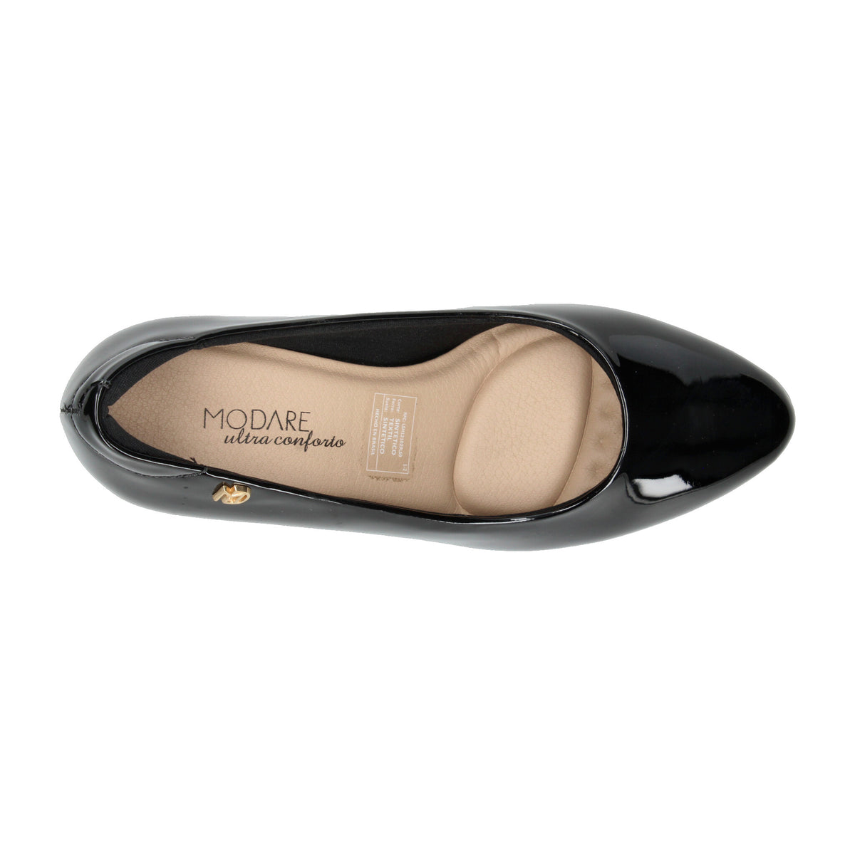 Zapatillas Modare Negro Para Mujer [mod40]