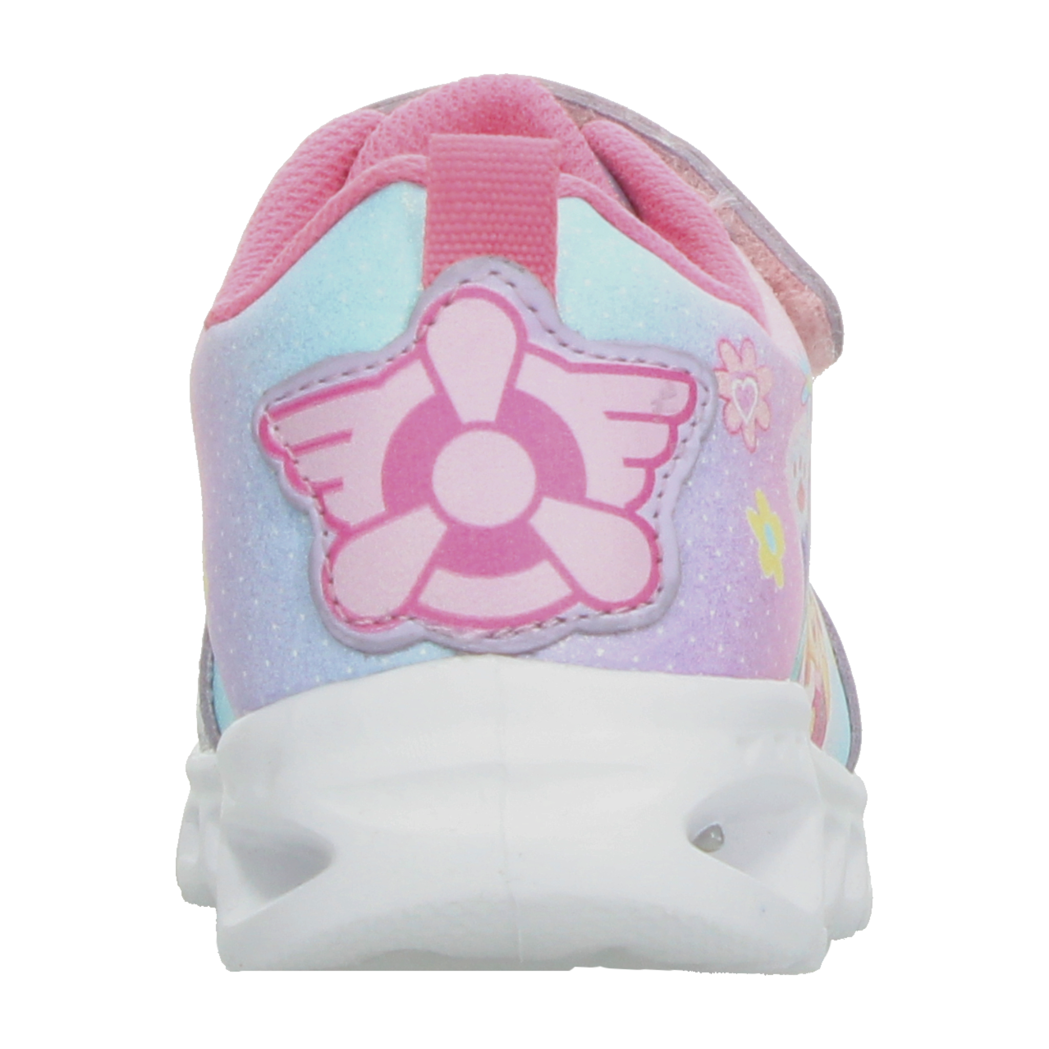 Tenis Nickelodeon Paw Patrol Niña Lila Casual Luz Led Infantil T15-18