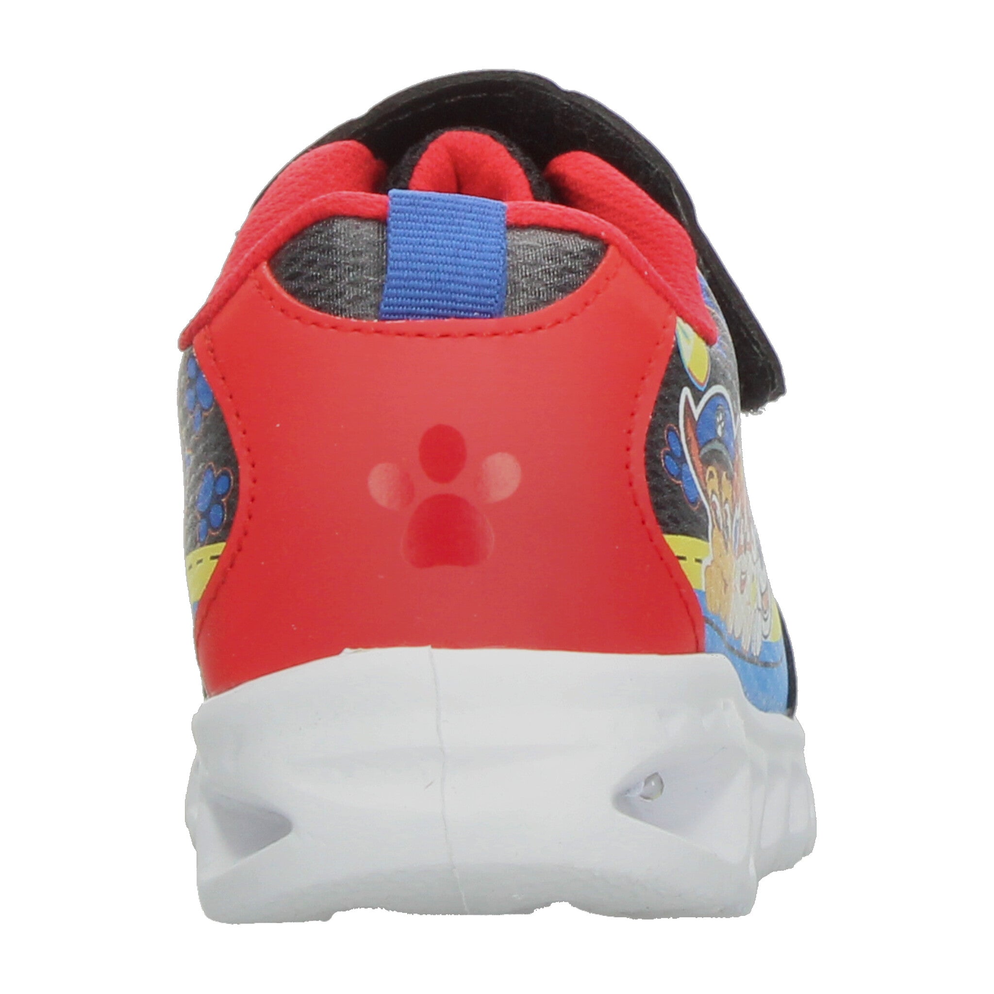 Tenis Nickelodeon Paw Patrol Niño Negro Casual Luz Led Infantil T15-18