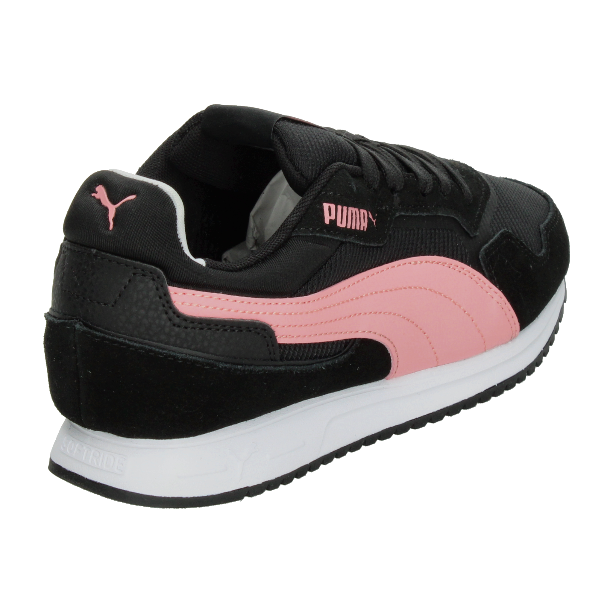 Tenis Puma Softride Miler Dama Negro Deportivo Para Mujer