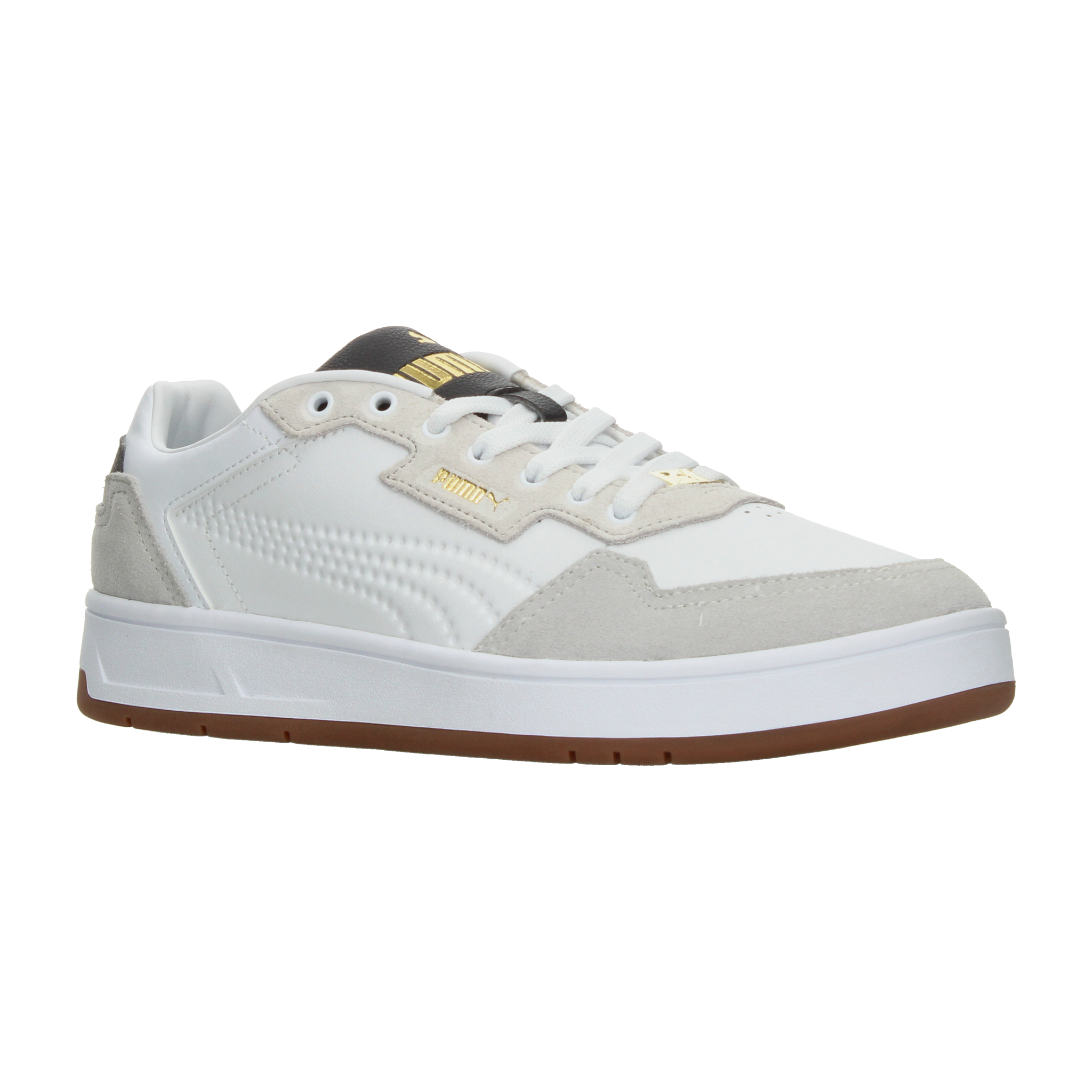 Tenis Puma Court Classic Hombre Blanco Casual Para Caballero