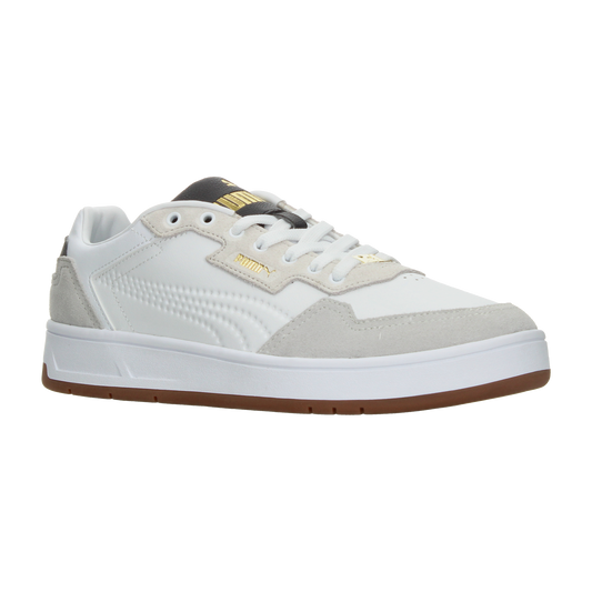 Tenis Puma Court Classic Hombre Blanco Casual Para Caballero