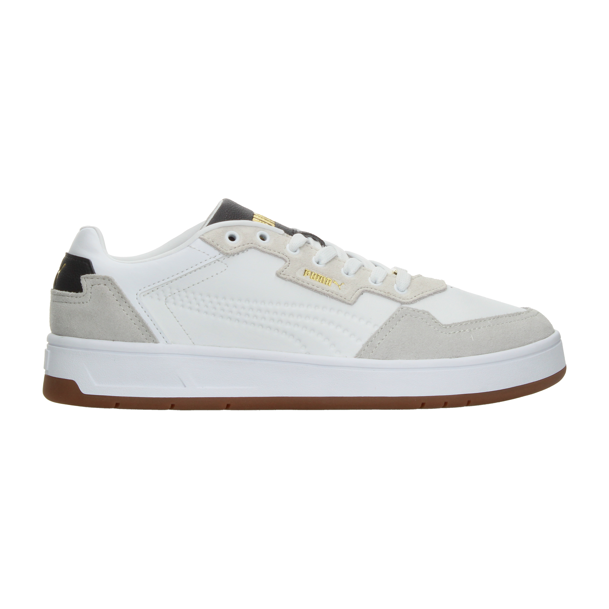 Tenis Puma Court Classic Hombre Blanco Casual Para Caballero