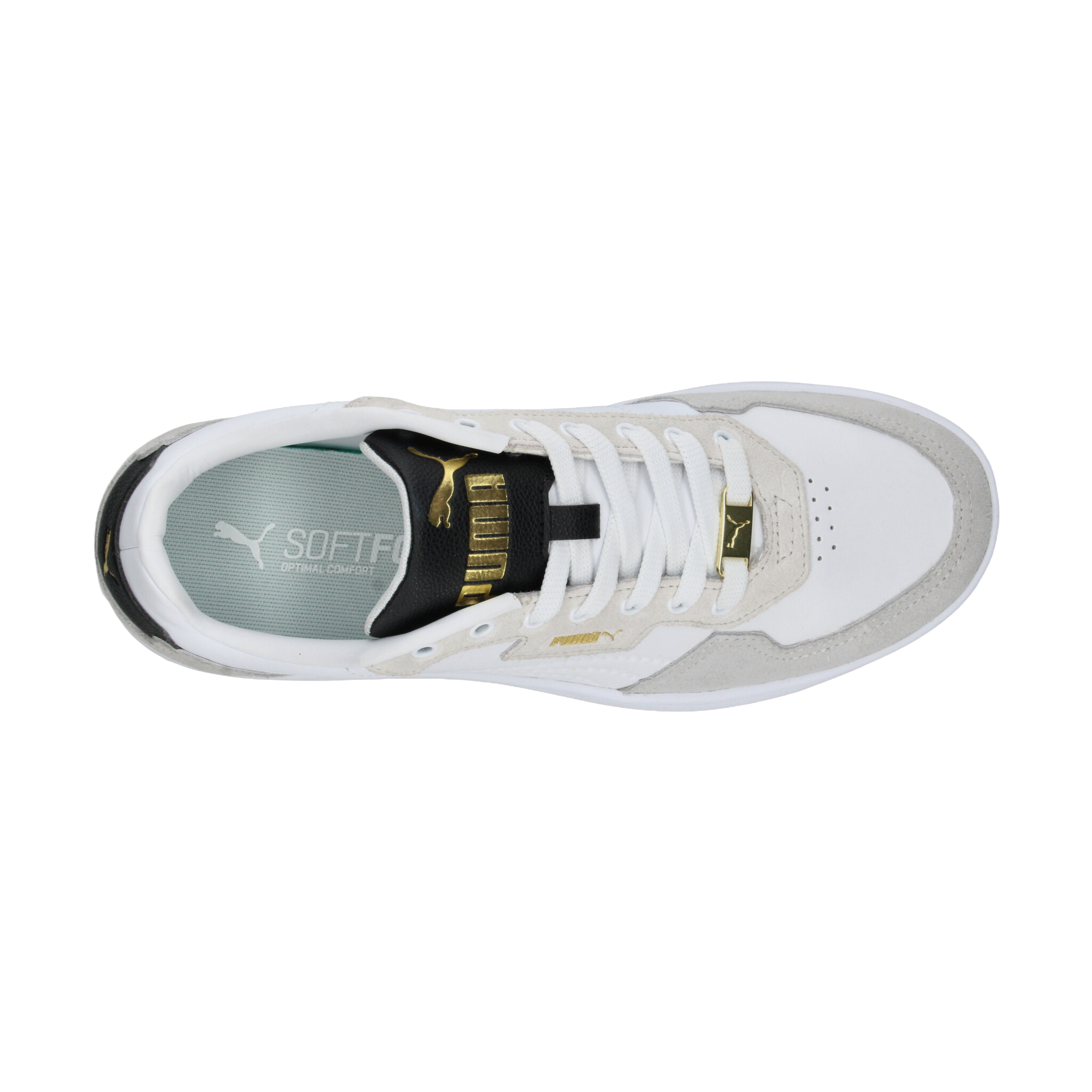 Tenis Puma Court Classic Hombre Blanco Casual Para Caballero