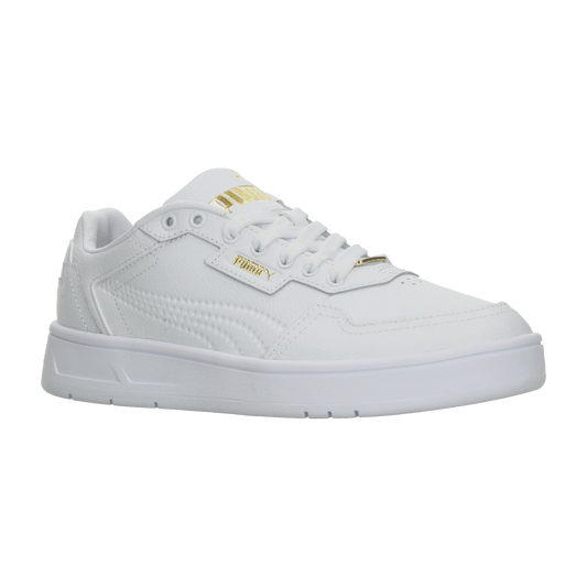 Tenis Puma Court Classic Dama Blanco Casual Para Mujer