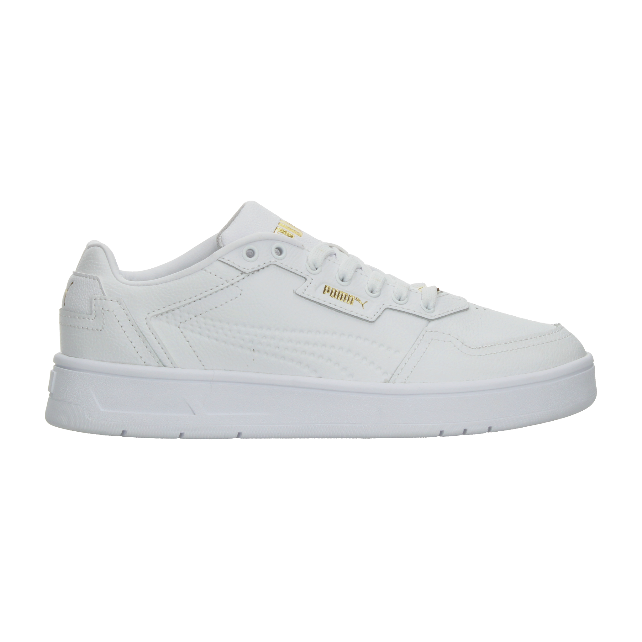 Tenis Puma Court Classic Dama Blanco Casual Para Mujer