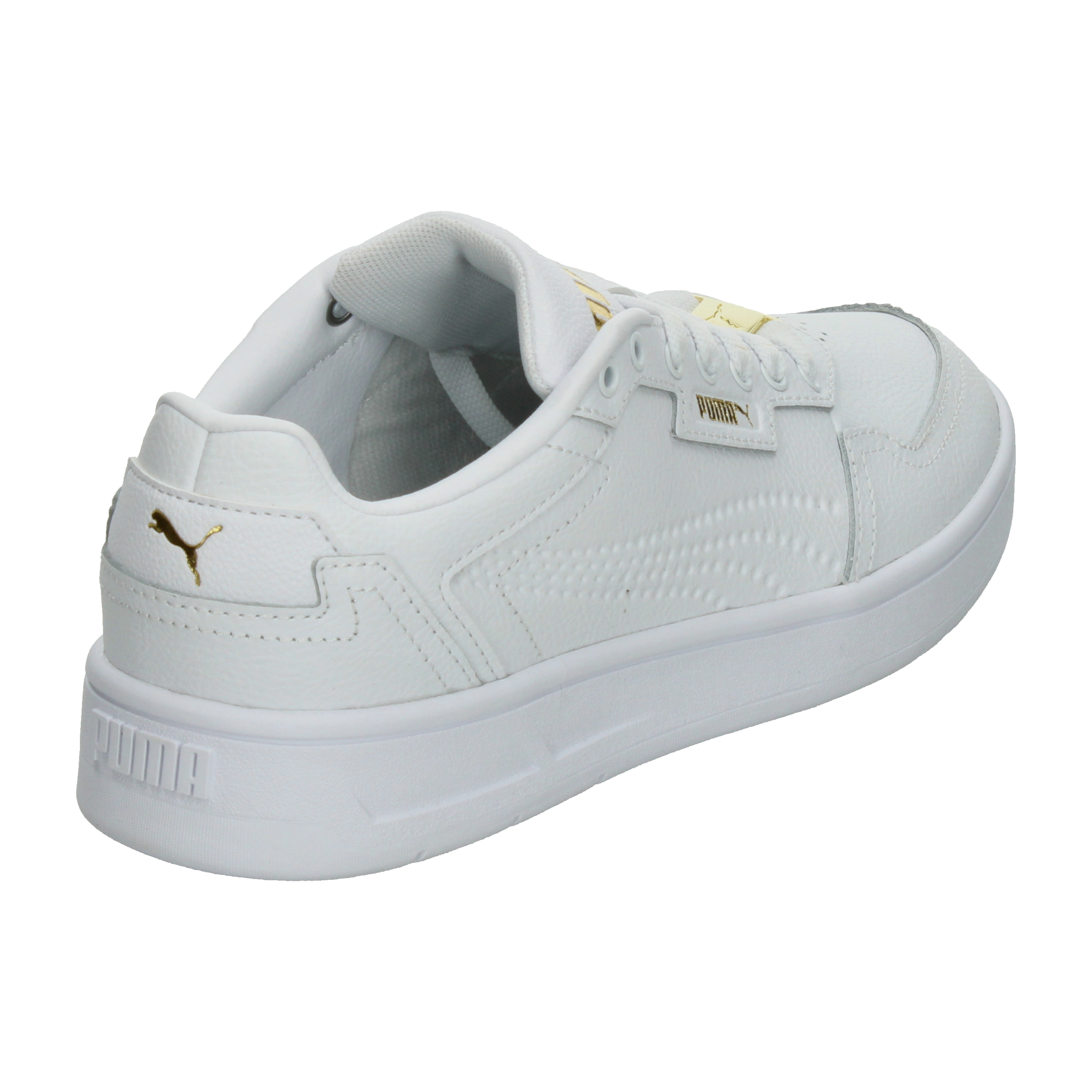 Tenis Puma Court Classic Dama Blanco Casual Para Mujer