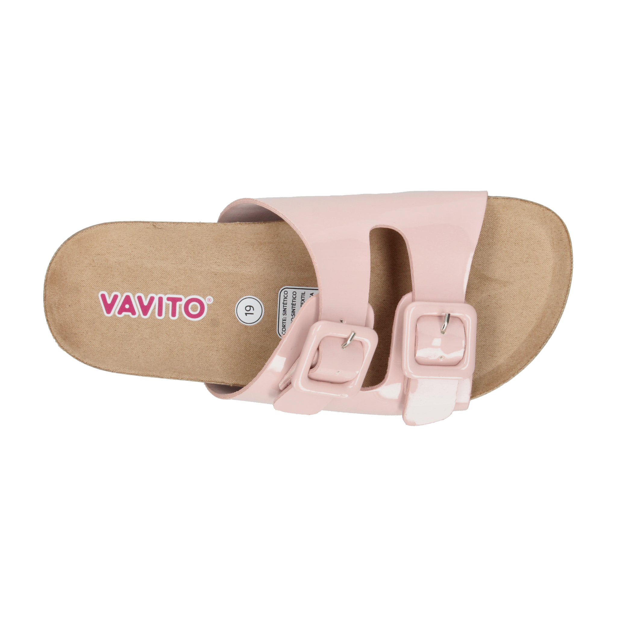 Sandalias Vavito Niña Rosa Casual Infantil T22-26