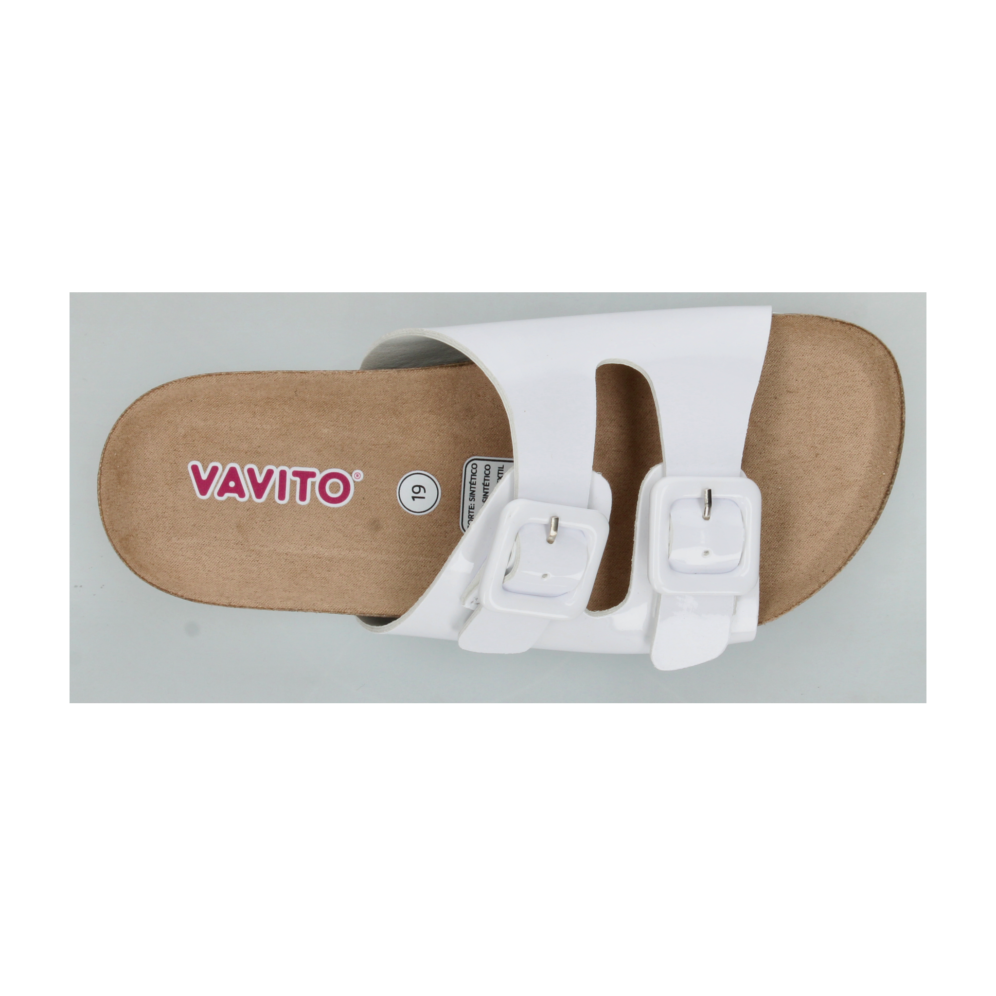 Sandalias Vavito Niña Blanco Casual Infantil T22-26