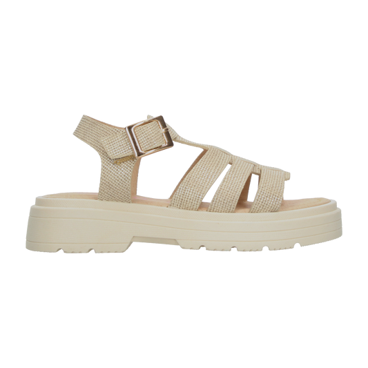 Sandalias Vavito Niña Beige Casual Infantil T18-22