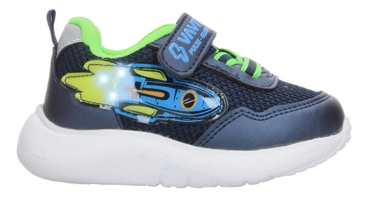Tenis Niño Vavito Rocket Azul Marino Infante Casual Cómodo