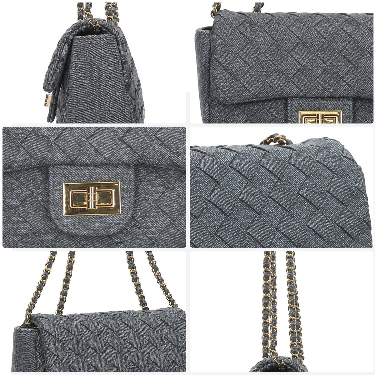 Bolsa Felianna Dama Azul Casual Para Mujer, foto 5 de 10