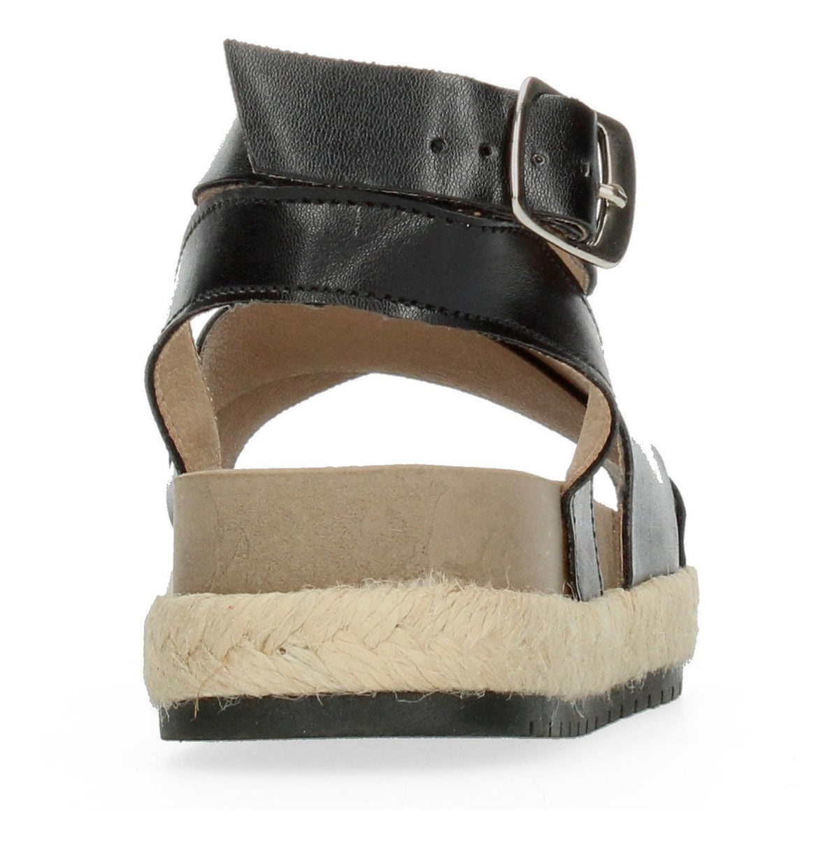 Sandalias Hemisferios Para Mujer 28701-1-b Negro [hmf14], foto 7 de 10