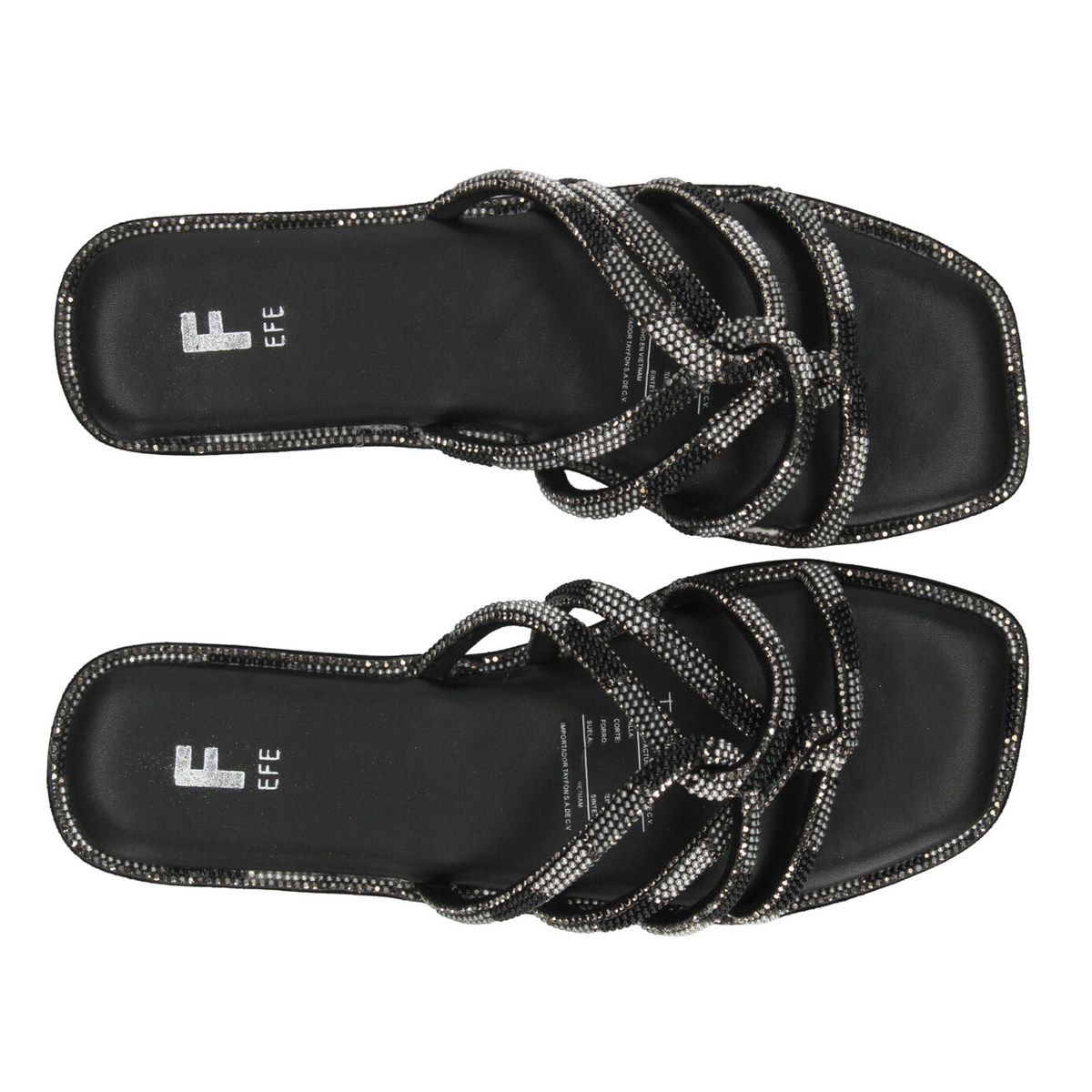 Sandalias Efe Dama Negro Casual Para Mujer, foto 10 de 10