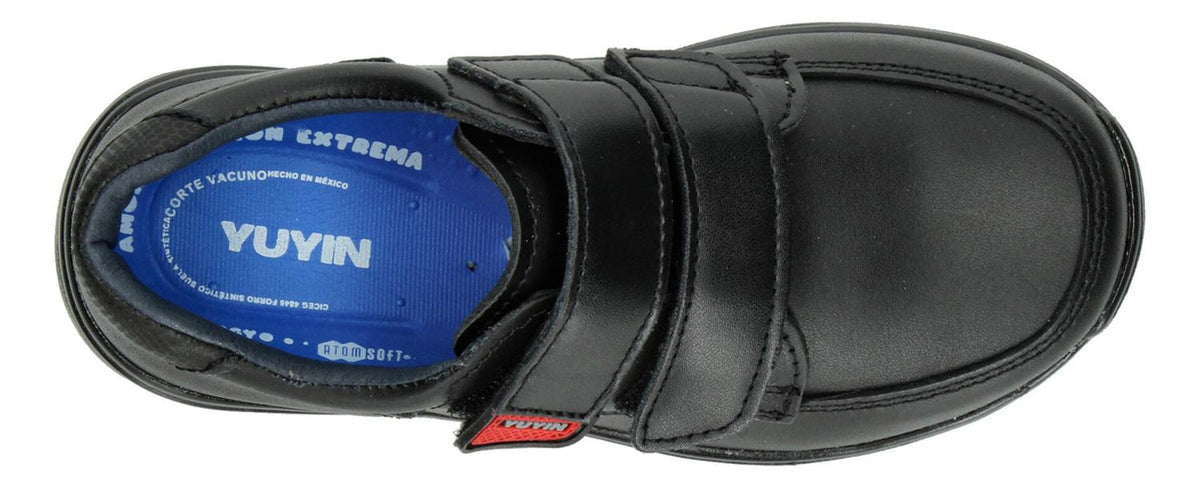 Zapato Escolar Yuyin Negro Para Niño (18 - 21.5) [yuy505], foto 8 de 10