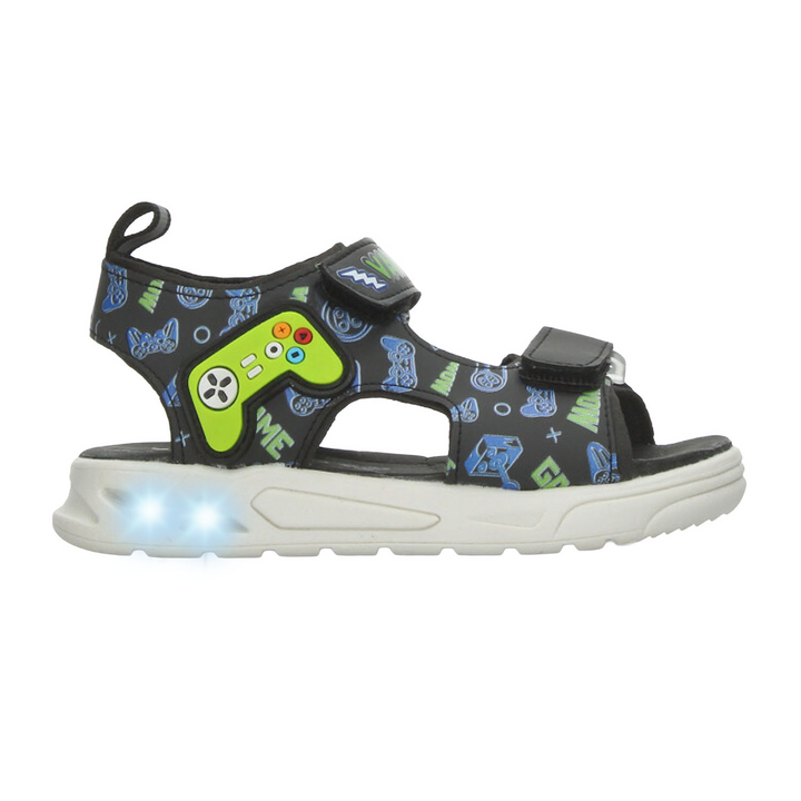 Sandalias Vavito Niño Negro Casual Infantil T15-18