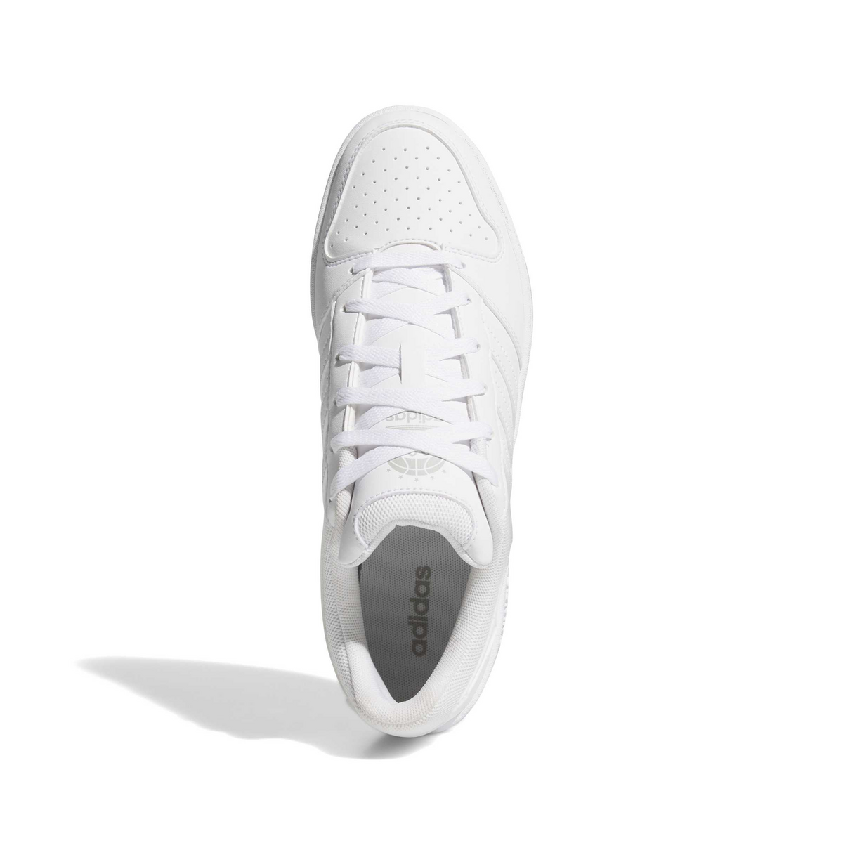 Tenis Adidas Hoops Classic Dama Blanco Casual Cintas Mujer, foto 7 de 10
