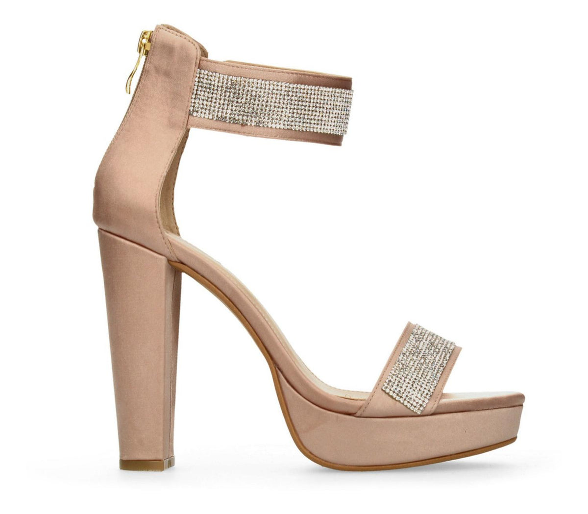 Sandalias De Fiesta Manila Para Mujer 7079 Rosa [mla329], foto 2 de 10