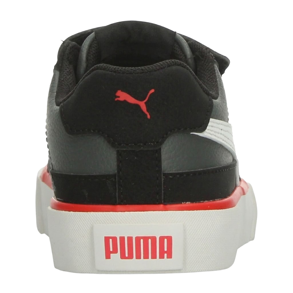 Tenis Puma Court Classic Niño Negro Casual Infantil T16-22, foto 7 de 10