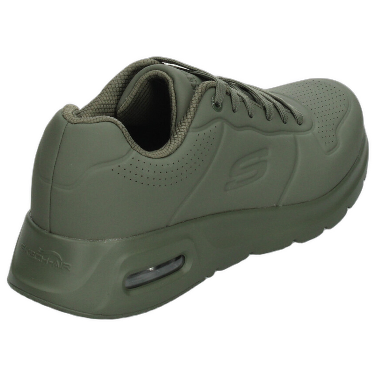 Tenis Skechers Uno Hombre Verde Oliva Casual Cinta Caballero, foto 3 de 10