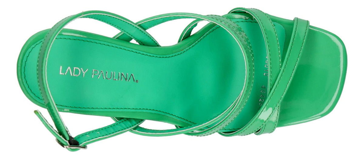 Sandalias Paulina Verde Para Mujer [pau925], foto 8 de 9