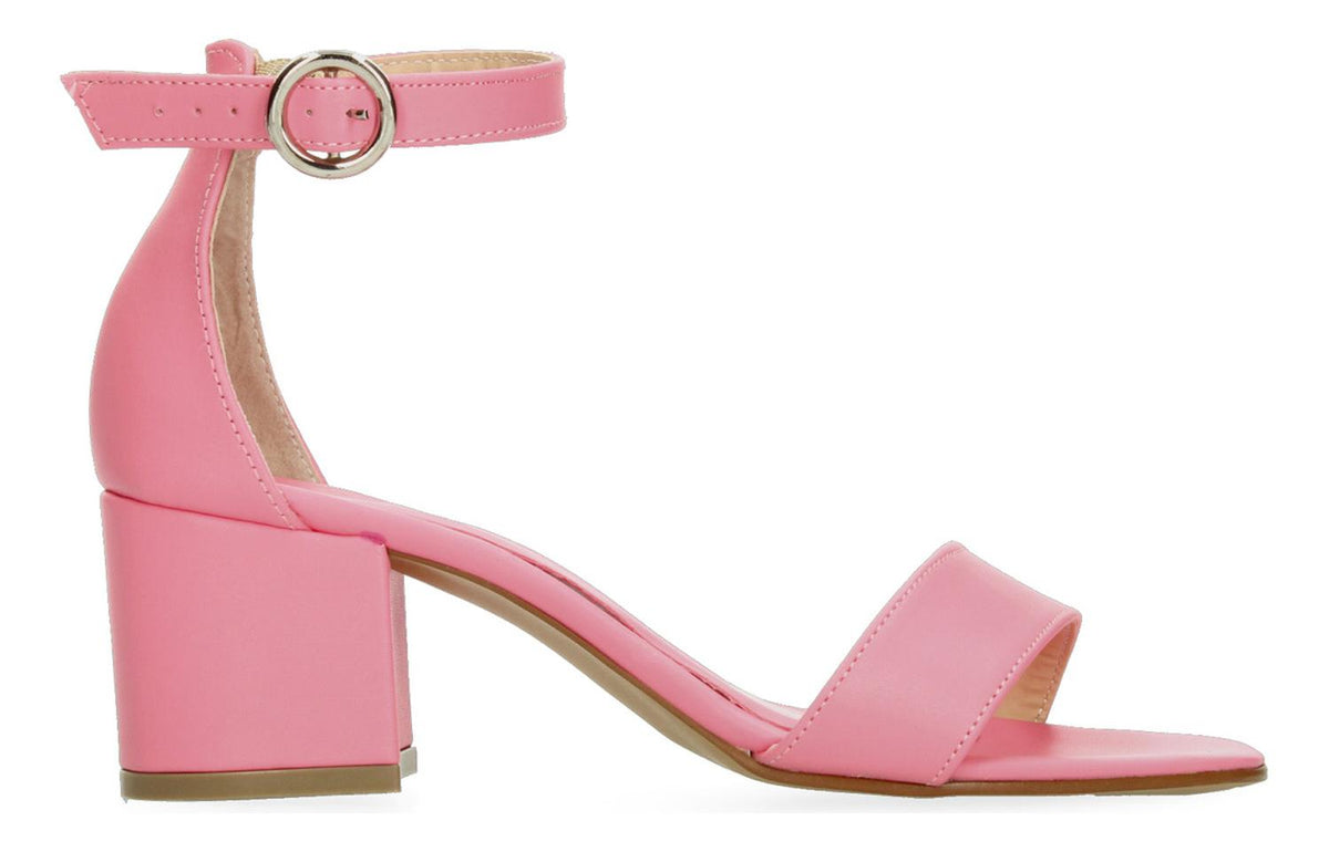 Sandalias Gosh Rosa Con Tacon Ajuste Hebilla Para Mujer, foto 1 de 8