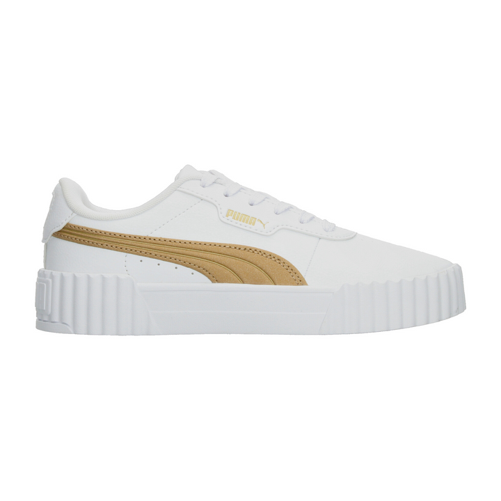Tenis Puma Carina 3.0 Aqua Metallics Blanco Mujer [PUM1298]