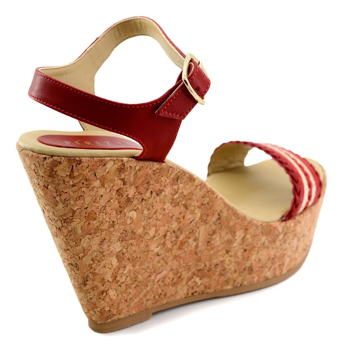 Sandalias Perez Lete Para Mujer 99004 Rojo [plt162], foto 4 de 6