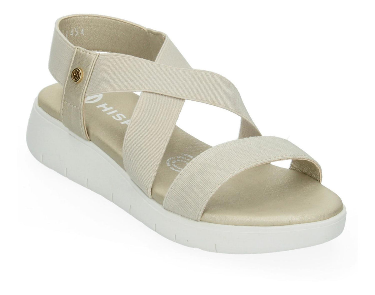Sandalias Hispana Para Mujer 11454 Beige [his131], foto 5 de 10