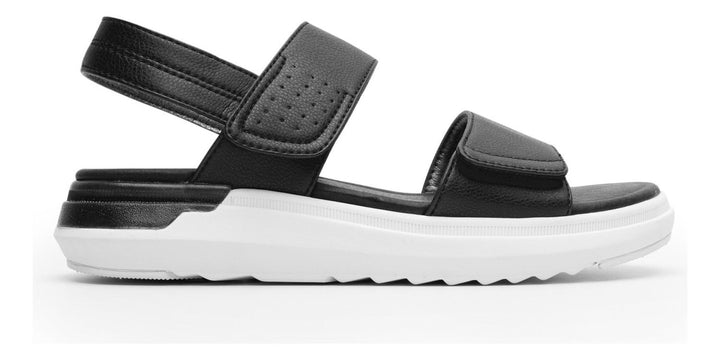 Sandalias Flexi Dama Negro Casual Para Mujer