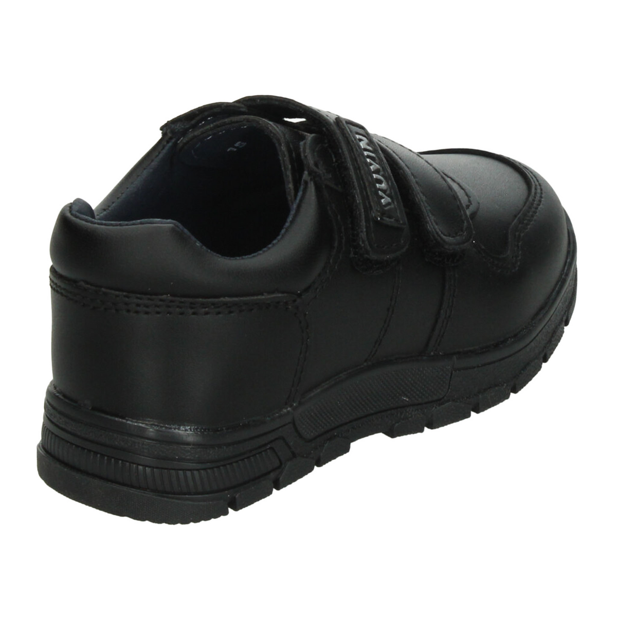 Zapato Escolar Yuyin Niño Negro Escolar Infantil T15-18, foto 3 de 10