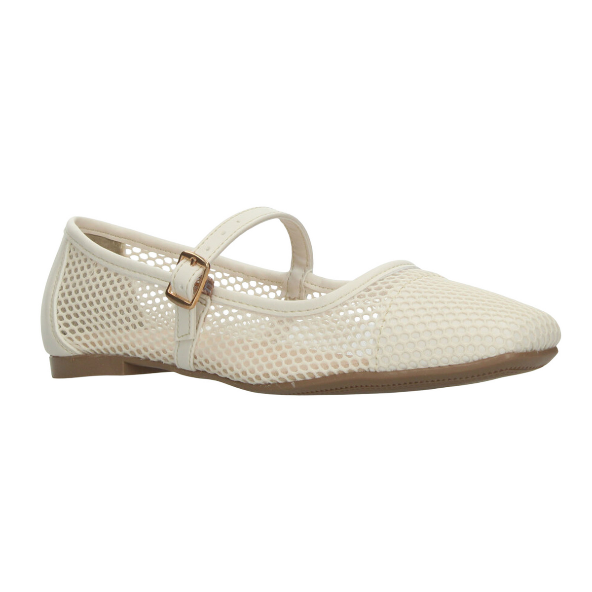 Flats Paulina Dama Blanco Mary Jane Para Mujer, foto 2 de 10
