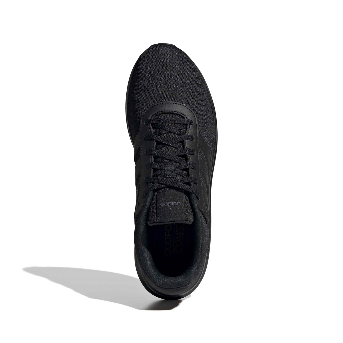 Tenis Adidas Lite Racer 4.0 Hombre Negro Deportivo Diario Caballero, foto 7 de 10