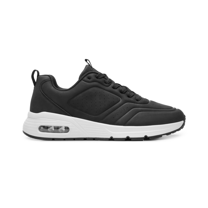 Tenis Flexi Hombre Negro Casual Para Caballero
