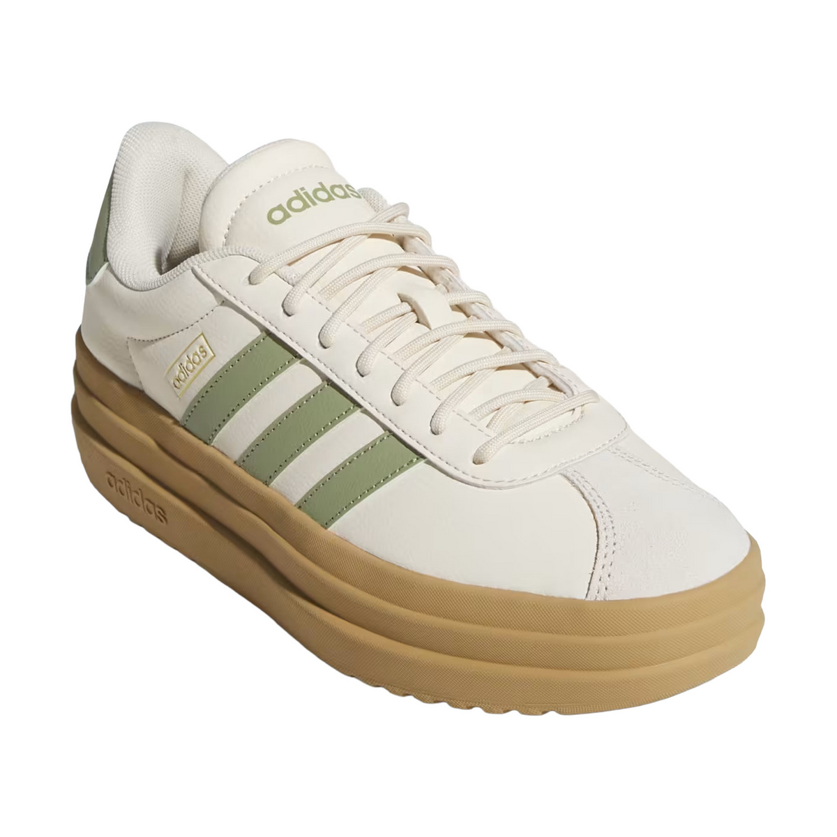 Tenis Adidas Court Bold Dama Beige Casual Plataforma Mujer, foto 2 de 10