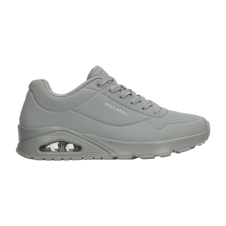 Tenis Skechers Hombre Gris Casual Para Caballero